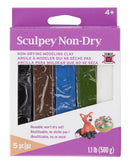 Sculpey Ez Shape Modeling Clay Set Of 5