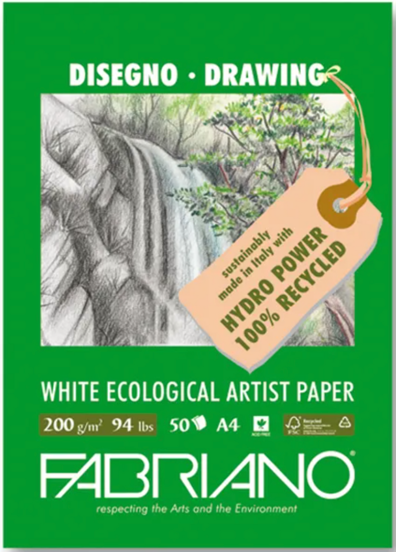 Fabriano Disegno Ecologico 200gsm