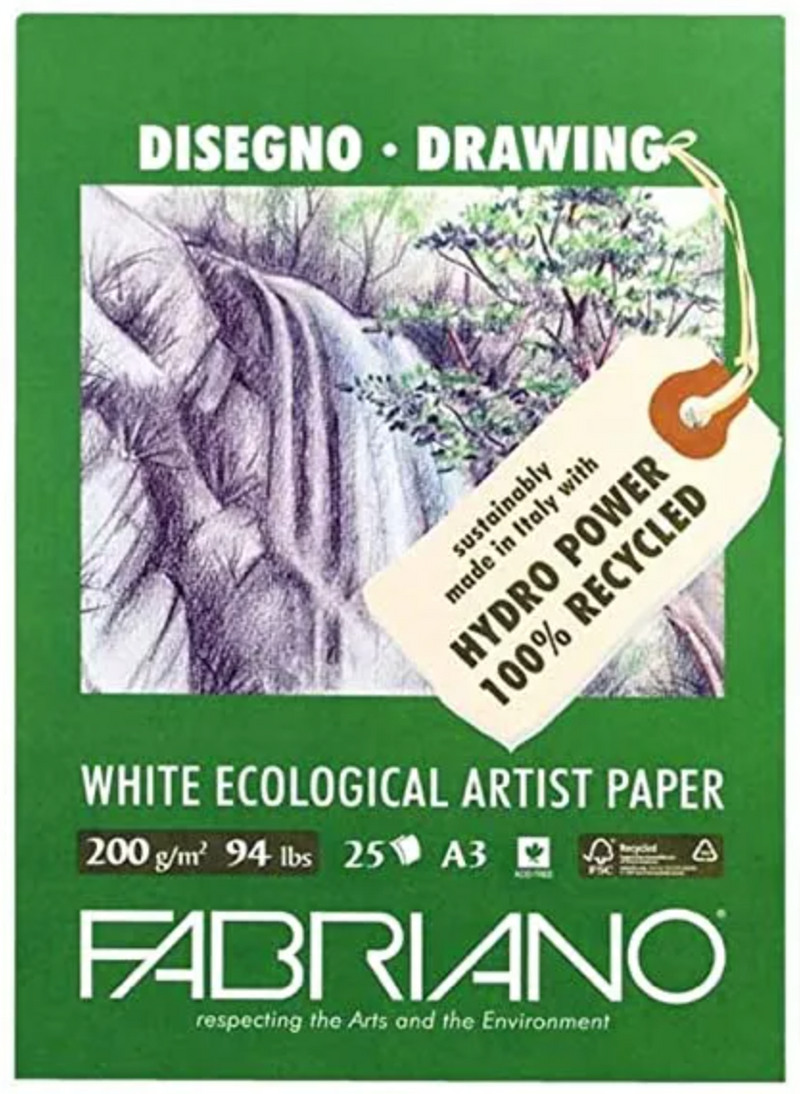 Fabriano Disegno Ecologico 200gsm