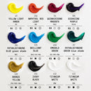 Liquitex Heavy Body Acrylic Paints - Essentials Set Of 12 x 59ml