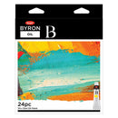 Jasart Byron Oil Paint 12ml Set of 24