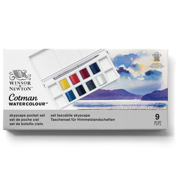 Winsor & Newton Cotman Watercolour Pocket Paint Set Skyscape