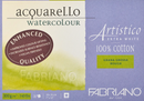 Fabriano Artistico Watercolour Enhanced Block 300gsm Rough Extra White 20 Sheets