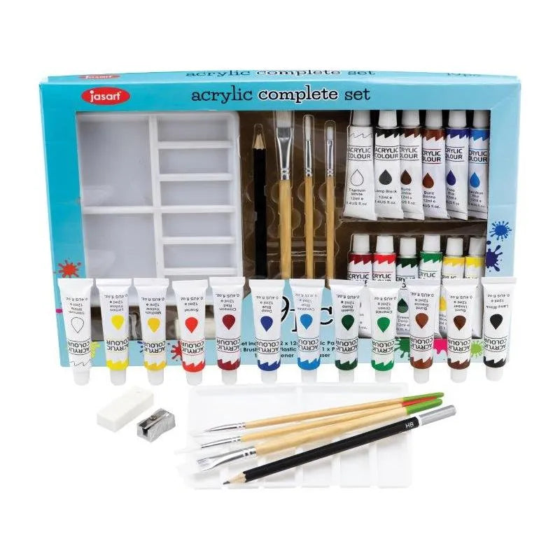 Jasart Kids Acrylic Paint Complete Set