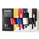 Liquitex Basics Acrylic 75ml Set Of 5