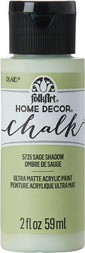 Folk Art Home Decor Chalk Acrylic Paint 2oz/59ml#Colour_SAGE SHADOW