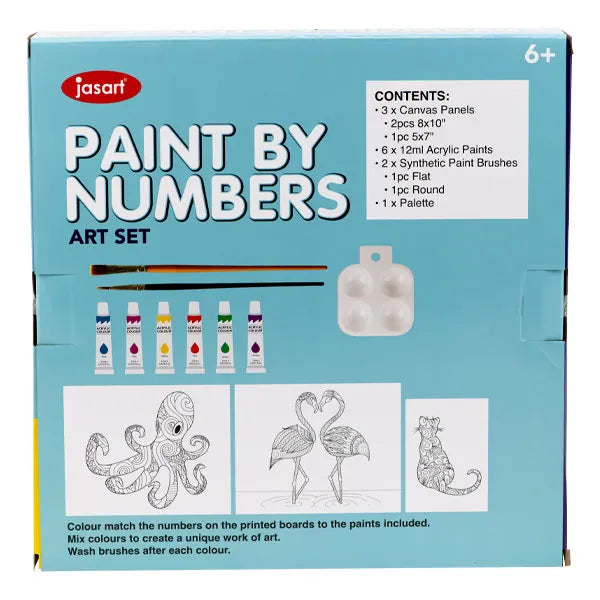 Jasart Paint By Numbers Art Set