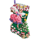Bucilla 18" Applique Stocking Kit Sugar Plum Fairy