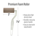 Folk Art 3" Foam Roller