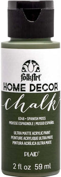 Folk Art Home Decor Chalk Acrylic Paint 2oz/59ml#Colour_SPANISH MOSS