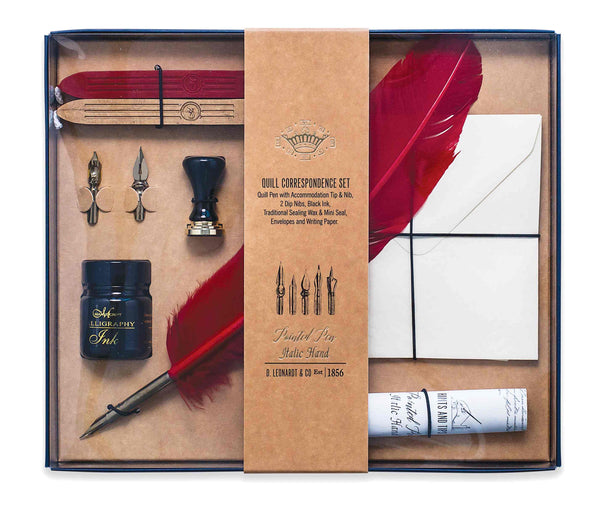 Manuscript Heritage Quill Correspondence Set