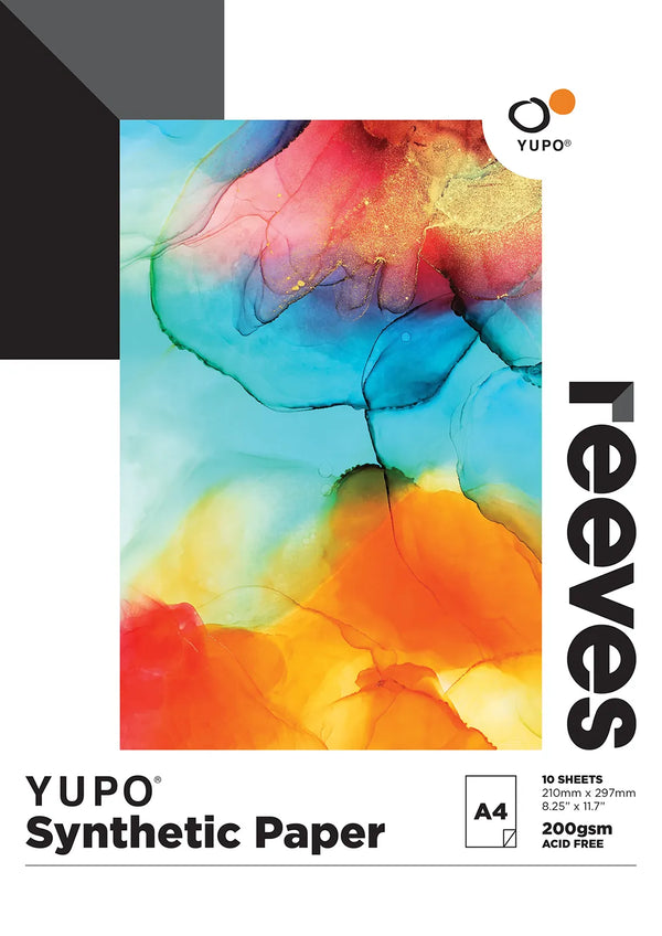 Reeves Yupo Pads 200gsm 10 Sheets#Size_A4