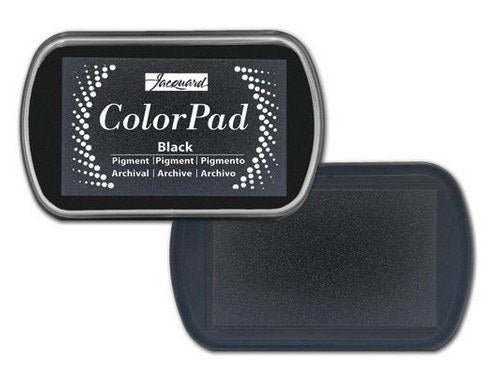 Jacquard Colorpad Pigment Inks#Colour_BLACK