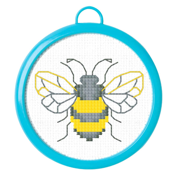 Bucilla My 1st Stitch Counted Cross Stitch Kit - Mini Bee