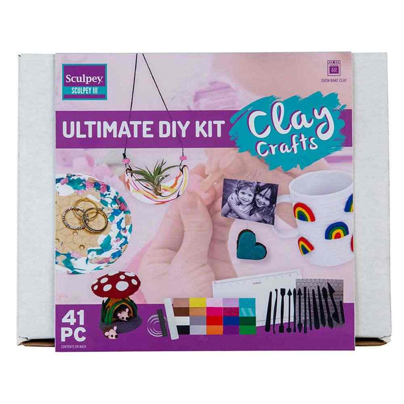 Sculpey Ultimate Diy 41 Piece Clay Crafts Kit