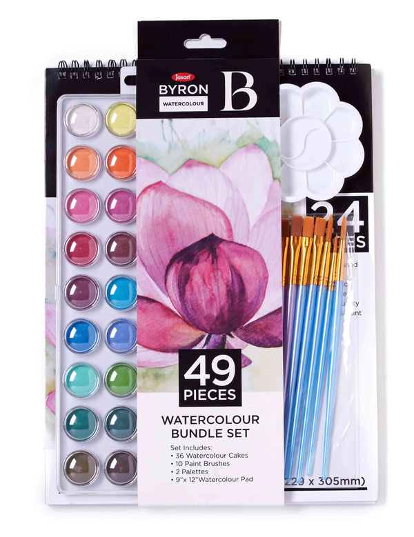 Jasart Byron Watercolour Pan Set Of 49