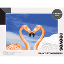 Reeves Paint by Numbers 12X16" Flamingo Love