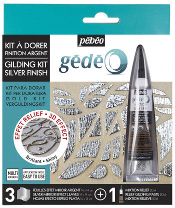 Pebeo Gedeo Gilding Kit Silver