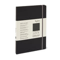 Fabriano Ispira Hard Cover 85gsm Blank A5 Notebooks#Colour_BLACK