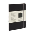 Fabriano Ispira Soft Cover 85gsm Blank A5 Notebooks#Colour_BLACK