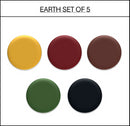 Jasart Byron Matte Acrylic 59ml Paint Set of 5 Earth Colours