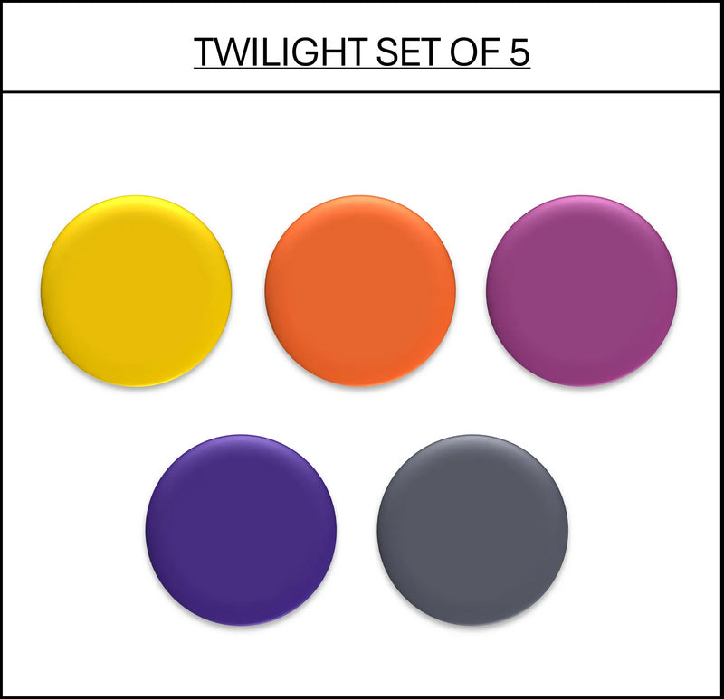 Jasart Byron Matte Acrylic 59ml Paint Set of 5 Twilight Colours