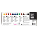 Liquitex Basics Acrylic Fluid Paints 118ml Set of 12