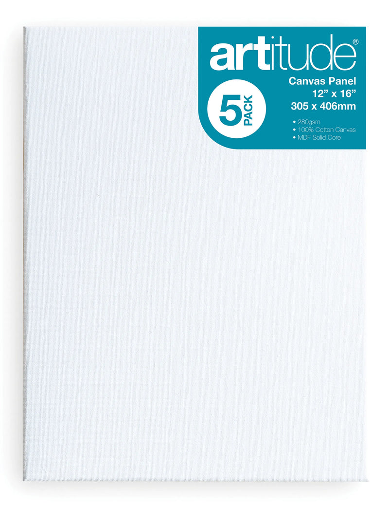 Artitude Canvas Panel Pack Of 5