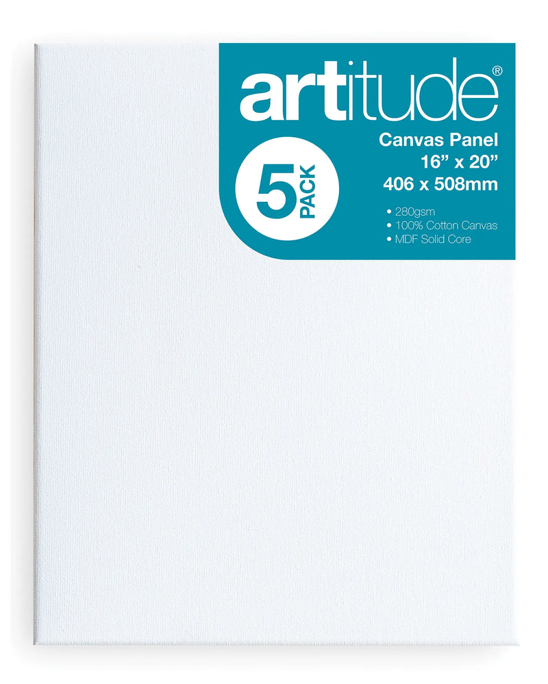 Artitude Canvas Panel Pack Of 5