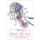 Jasart A4 12 Sheets Under The Sea Adult Drawing Book