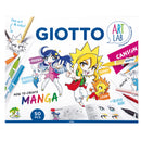 Giotto Art Lab How To Create Manga Set of 50 Pieces