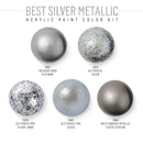 FolkArt Best of Silver Acrylic Paint Set