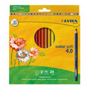 Lyra Color Soft 4.0 Assorted Colouring Pencils Set of 24