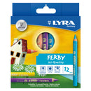 Lyra Super Ferby Nature Assorted Colouring Pencils Pack of 12