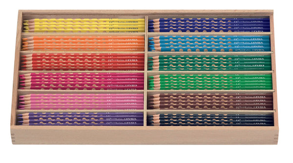 Lyra Groove Slim Colouring Pencils Schoolpack of 144