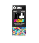 Kent Urban 6MM Nib Mono Paint Markers Pack of 4