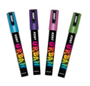 Kent Urban 6MM Nib Metallic Paint Markers Pack of 4