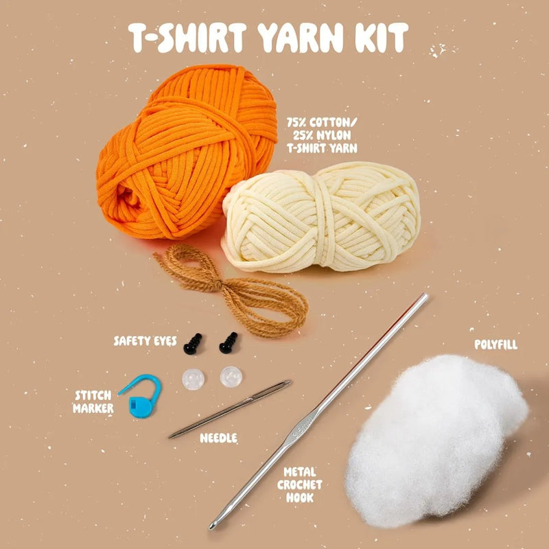 Bucilla Large Tommy the Fox Amigurumi Kit