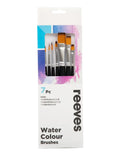 Reeves Watercolour Golden Synthetic Short Handle Brushes Set Of 7