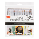 Jasart Detail Brushes Set of 15