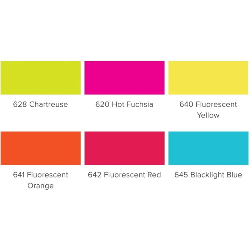 Jacquard Acid Dye Neon Colour Set Of 6 X 14.17g 