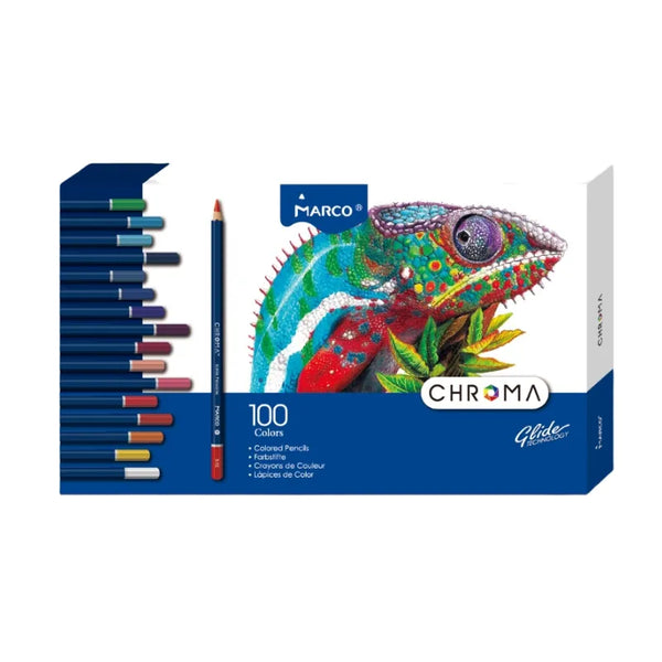 Marco Chroma Coloured Pencil 100 Piece Set