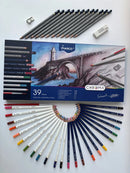 Marco Chroma Drawing Tools 39 Piece Set