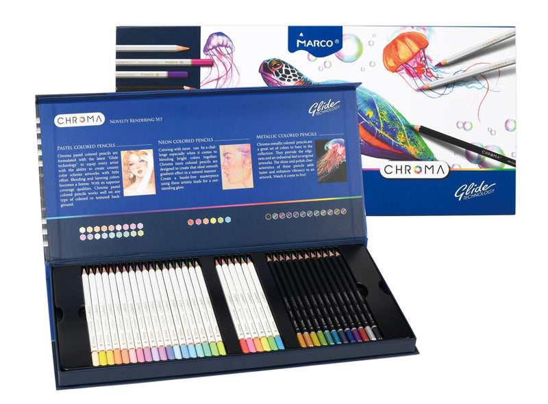 Marco Chroma Novelty Rendering 36 Piece Set