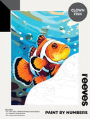 Reeves Paint by Numbers 12X16" CLOWN FISH