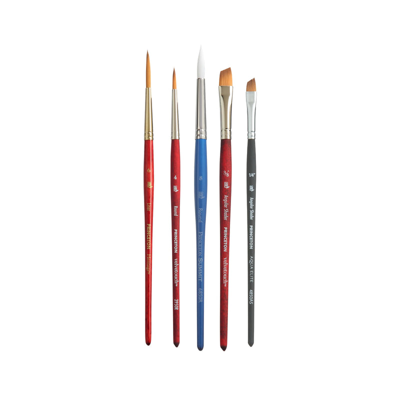 Princeton Lettering Professional 5-Piece Brush Set