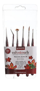 Princeton Velvetouch Mini Brush Set of 6