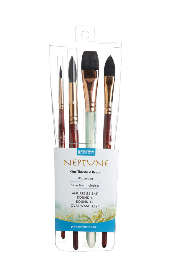 Princeton Neptune Professional 4 Piece Brush Set