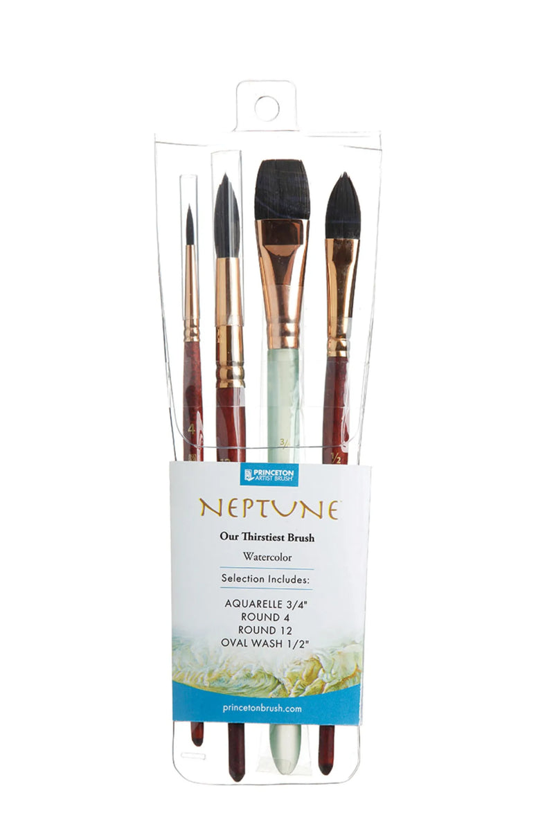 Princeton Neptune Professional 4 Piece Brush Set