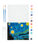 Jasart Diy 210X165MM Plaster Painting Kits Starry Night